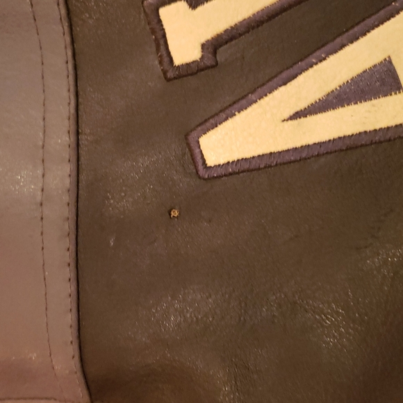 Avirex Leather Jacket Vintage size 3T ( kids) - Picture 9 of 11